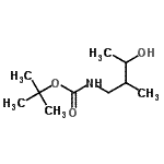CAS#: 179116-03-1， 2-Methyl-2-Propanyl (3-Hydroxy-2-Methylbutyl)Carbamate