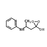 CAS#: 17922-63-3， 3-[2-(2-Pyridinylamino)Propyl]-3-Dioxiranol