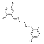 CAS#: 17937-38-1， 2,2'-{1,2-Ethanediylbis[Nitrilo(E)Methylylidene]}Bis(4-Bromophenol)
