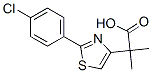 CAS#: 17969-68-5， 2-[2-(4-Chlorophenyl)Thiazol-4-Yl]-2-Methylpropionic Acid
