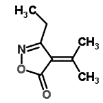 CAS#: 17975-60-9， 3-Ethyl-4-Isopropylidene-1,2-Oxazol-5(4H)-One