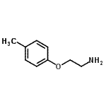 structure of CAS# 179898-00-1, 2-(4-Methylphenoxy)Ethanamine;[2-(4-methylphenoxy)ethyl]amine;[2-(4-methylphenoxy)ethyl]amine hydrochloride;1-(2-aminoethoxy)-4-methylbenzene