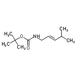 CAS#: 179923-08-1， 2-Methyl-2-Propanyl [(2E)-4-Methyl-2-Penten-1-Yl]Carbamate