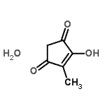 CAS#: 179990-31-9， 4-Hydroxy-5-Methyl-4-Cyclopentene-1,3-Dione Hydrate (1:1)