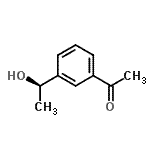 CAS#: 179990-37-5， 1-{3-[(1R)-1-Hydroxyethyl]Phenyl}Ethanone
