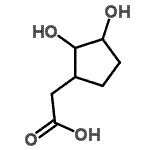 CAS#: 180195-94-2， (2,3-Dihydroxycyclopentyl)Acetic Acid