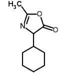 CAS#: 180200-83-3， 4-Cyclohexyl-2-Methyl-1,3-Oxazol-5(4H)-One
