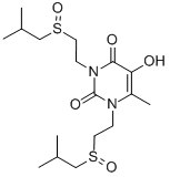 CAS#: 180274-07-1， 5-Hydroxy-6-Methyl-1,3-Bis[2-(2-Methylpropylsulfinyl)Ethyl]Pyrimidine-2,4-Dione