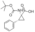CAS#: 180322-86-5， (1R,2R)-1-[(2-Methylpropan-2-Yl)Oxycarbonylamino]-2-Phenylcyclopropane-1-Carboxylate