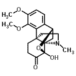 CAS#: 1805-86-3， (8beta,10beta)-8-Hydroxy-3,4-Dimethoxy-17-Methyl-8,10-Epoxyhasubanan-7-One