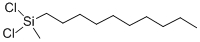 structure of CAS# 18051-88-2, Dichlorodecylmethyl-Silane;Dichloro-Decyl-Methyl-Silane;Decylmethyldichlorosilane;Dichlorodecylmethylsilane