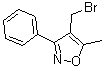 CAS#: 180597-83-5， 4-(Bromomethyl)-5-Methyl-3-Phenyl-Isoxazole