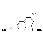CAS#: 180630-89-1， 7-Ethoxy-4-Methoxy-2-Naphthol