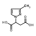 CAS#: 180741-28-0， 2-(3-Methyl-1H-Pyrazol-1-Yl)Succinic Acid