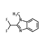 CAS#: 180797-75-5， 2-(Difluoromethyl)-1-Methyl-1H-Benzimidazole