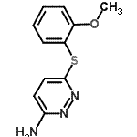 CAS#: 180900-85-0， 6-[(2-Methoxyphenyl)Sulfanyl]-3-Pyridazinamine