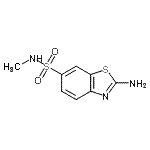 CAS#: 18101-53-6， 2-Amino-N-Methyl-1,3-Benzothiazole-6-Sulfonamide