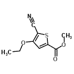 CAS#: 181064-04-0， Methyl 5-Cyano-4-Ethoxy-2-Thiophenecarboxylate