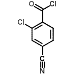 CAS#: 181074-22-6， 2-Chloro-4-Cyanobenzoyl Chloride