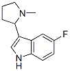 CAS#: 1815-29-8， 5-Fluoro-3-(1-Methyl-2-Pyrrolidinyl)-1H-Indole