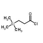 CAS#: 18187-31-0， 3-(Trimethylsilyl)Propanoyl Chloride