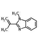 CAS 登录号：182000-63-1， 2-异丙烯基-1-甲基-1H-苯并咪唑