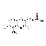 CAS#: 182050-54-0， 2,7-Dichloro-8-Methyl-3-[(E)-2-Nitrovinyl]Quinoline