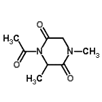 CAS#: 182067-66-9， 4-Acetyl-1,3-Dimethyl-2,5-Piperazinedione