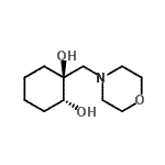 CAS#: 182277-70-9， (1S,2R)-1-(4-Morpholinylmethyl)-1,2-Cyclohexanediol