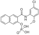 CAS#: 18228-16-5， N-(5-Chloro-2-methoxyphenyl)-3-(phosphonooxy)naphthalene-2-carboxamide