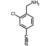 CAS#: 182292-05-3， 4-(Aminomethyl)-3-Chlorobenzonitrile