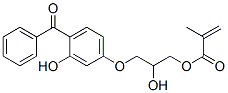 CAS#: 1823-18-3， 3-(4-Benzoyl-3-Hydroxyphenoxy)-2-Hydroxypropyl Methacrylate