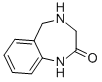 structure of CAS# 1824-72-2, 1,3,4,5-Tetrahydro-2H-1,4-Benzodiazepin-2-One;1,3,4,5-Tetrahydro-2H-1,4-Benzodiazepin-2-One;Tetrahydro-1,4-Benzodiazepin-2-One