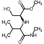 CAS#: 182552-08-5， Methyl N-[3-Methyl-1-(Methylamino)-1-Oxo-2-Butanyl]-L-Serinate
