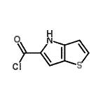 CAS#: 182553-05-5， 4H-Thieno[3,2-b]Pyrrole-5-Carbonyl Chloride