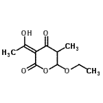 CAS#: 182616-36-0， (3E)-6-Ethoxy-3-(1-Hydroxyethylidene)-5-Methyldihydro-2H-Pyran-2,4(3H)-Dione