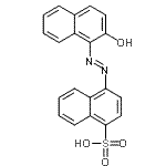 CAS#: 18268-54-7， 4-[(E)-(2-Hydroxy-1-Naphthyl)Diazenyl]-1-Naphthalenesulfonic Acid
