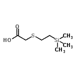 CAS#: 18269-42-6， {[2-(Trimethylsilyl)Ethyl]Sulfanyl}Acetic Acid