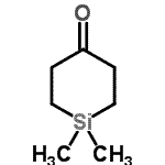 CAS#: 18276-42-1， 1,1-Dimethyl-4-silinanone