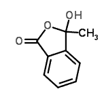 CAS 登录号：1828-76-8， 3-羟基-3-甲基-2-苯并呋喃-1(3H)-酮