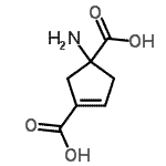 CAS#: 182888-98-8， 1-Amino-3-Cyclopentene-1,3-Dicarboxylic Acid