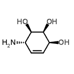 CAS#: 183182-27-6， (1R,2S,3S,6S)-6-Amino-4-Cyclohexene-1,2,3-Triol