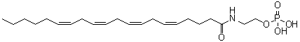 CAS#: 183323-26-4， 2-[(5Z,8Z,11Z,14Z)-5,8,11,14-Icosatetraenoylamino]Ethyl Dihydrogen Phosphate
