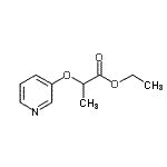 CAS#: 18343-00-5， Ethyl 2-(3-Pyridinyloxy)Propanoate