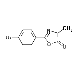 CAS#: 183559-32-2， 2-(4-Bromophenyl)-4-Methyl-1,3-Oxazol-5(4H)-One