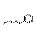 CAS#: 183864-39-3， (E)-N-[(1E)-1-Propen-1-Yl]-1-(3-Pyridinyl)Methanimine