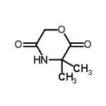 CAS#: 184002-65-1， 3,3-Dimethyl-2,5-Morpholinedione