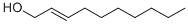 structure of CAS# 18409-18-2, trans-2-Decen-1-Ol;Dec-2-En-1-Ol;2-Decen-1-Ol;2-Decenol