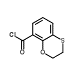 CAS#: 184094-12-0， 2,3-Dihydro-1,4-Benzoxathiine-8-Carbonyl Chloride
