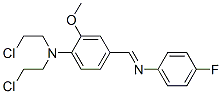 CAS#: 1841-72-1， N,N-Bis(2-Chloroethyl)-4-[(4-Fluorophenyl)Iminomethyl]-2-Methoxy-Aniline